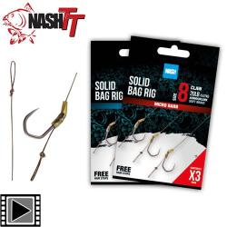 Bas de Ligne Nash Solid Bag Rig n&deg; 4
