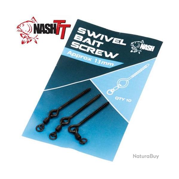 Vis  Appts Nash Swivel Bait Screw 13mm (par 10)