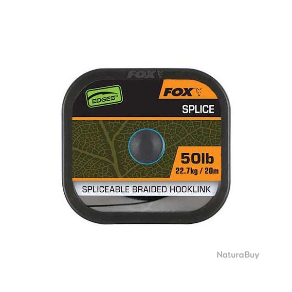 Tresse Fox Edges Naturals Splice 20m 50lbs