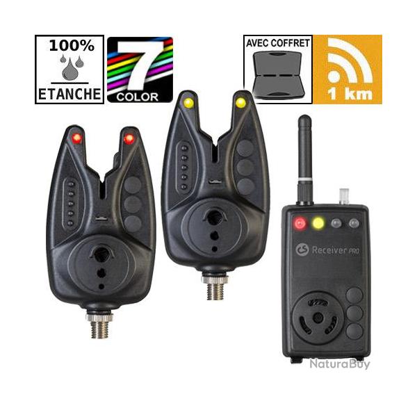 Coffret Carpsounder Centrale 2 D�tecteurs Age Pro