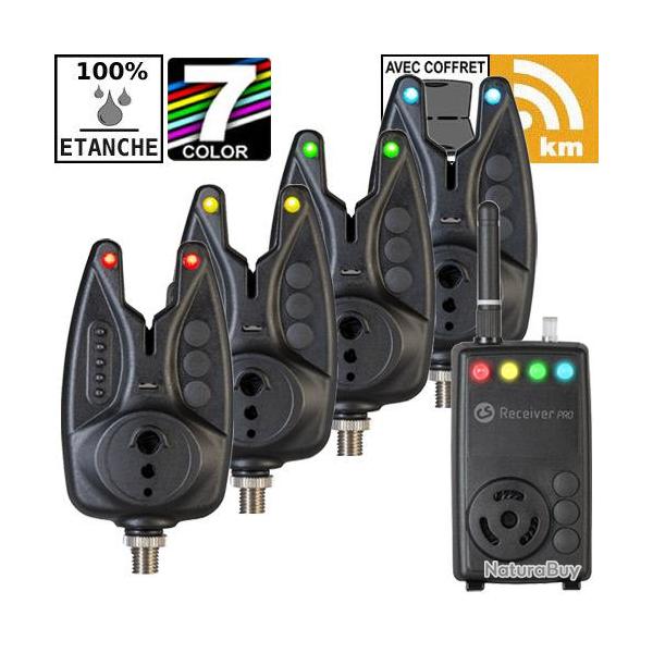 Coffret Carpsounder Centrale 4 D�tecteurs Age Pro