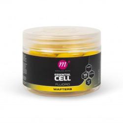 Bouillettes Equilibr&eacute;es Mainline Fluoro Wafters Yellow 15mm Essential Cell