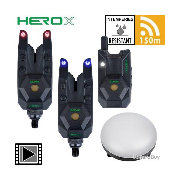 Coffret Sonik centrale 2 D�tecteurs Herox