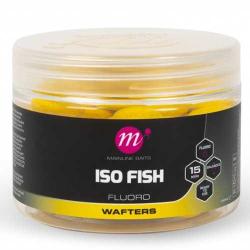 Bouillettes Equilibr&eacute;es Mainline Fluoro Wafters Yellow 15mm Iso Fish