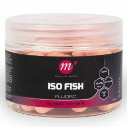 Dumbells Equilibr&eacute;s Mainline Fluoro Pink Wafters 12x15mm Iso Fish