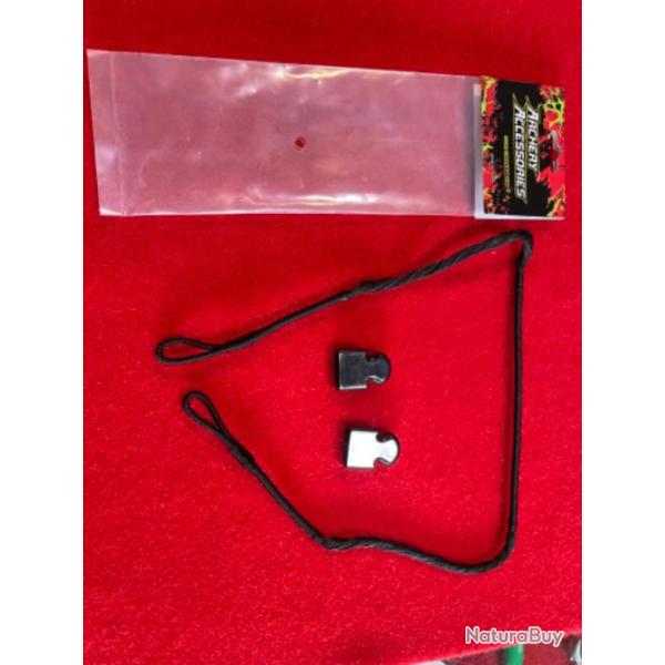 CORDE POUR ARBAL�TE 120-150 LBS, AVEC SES 2 POUP�ES.
