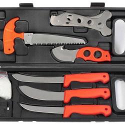 Set de 5 couteaux + &eacute;carteurs ProHunt VERNEY CARRON