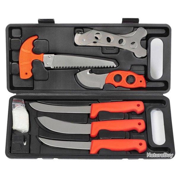 Set de 5 couteaux + �carteurs ProHunt VERNEY CARRON