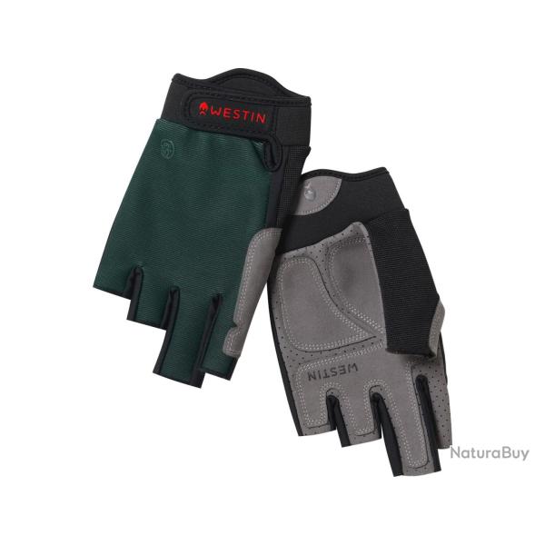 Gants Westin Drip UPF Half Finger Glove Deep Forest