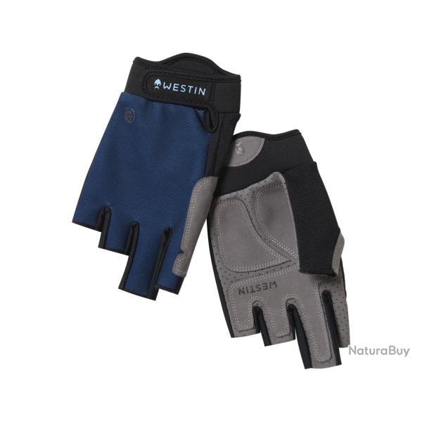 Gants Westin Drip UPF Half Finger Glove Petrol Blue