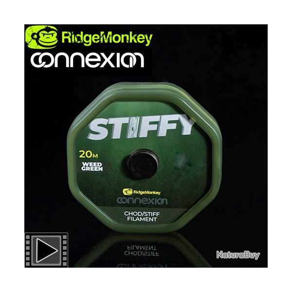 Monofilament RidgeMonkey Connexion Stiffy Chop/Stiff 20m 20lbs