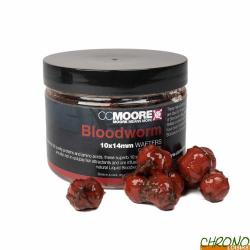 Dumbells Equilibr&eacute;s CC Moore Bloodworm Wafters 10x14mm (par 50)