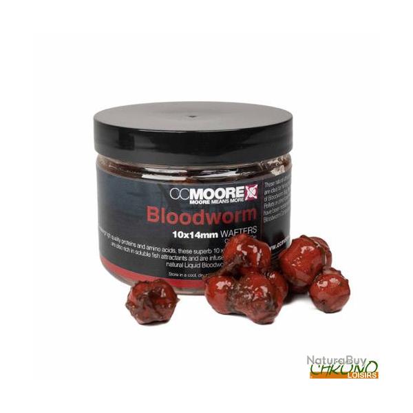 Dumbells Equilibr�s CC Moore Bloodworm Wafters 10x14mm (par 50)