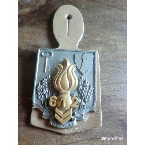 insigne G T cat  612eme groupement du commissariat arme de terre / drago paris