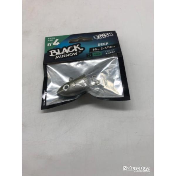 T�te plomb�e deep Fiiish black minnow 60g 140
