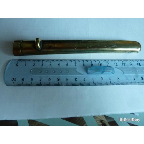 petit �tui pour petite lame de d�fense de geisha japonaise �poque Edo