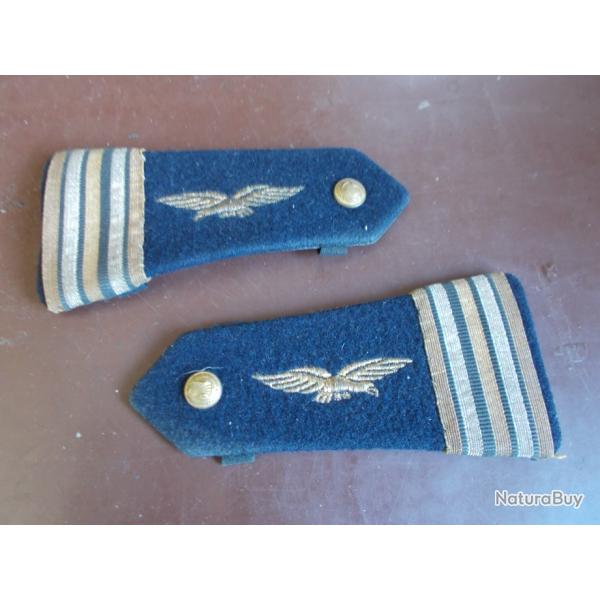 Paire d' �paulettes  Officier COLONEL  ARMEE de l'AIR