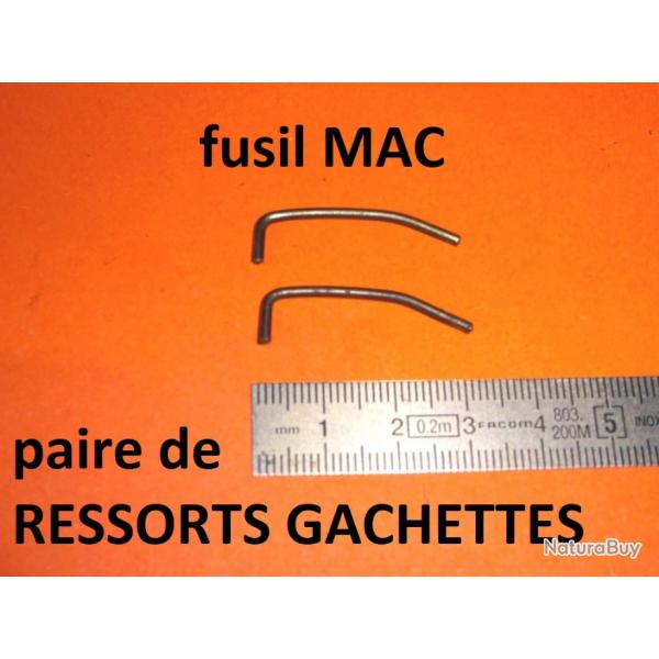 paire ressorts g�chettes fusil MAC Manufacture d'Armes de Ch�tellerault - VENDU PAR JEPERCUTE(a7265)