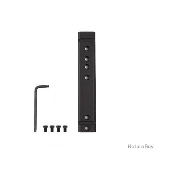 Embase Warne 1 pi�ce en alu pour Marlin 336, 444