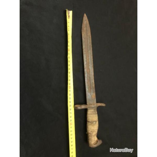 BAIONNETTE US M1 1943 ACCIDENT MANQUE