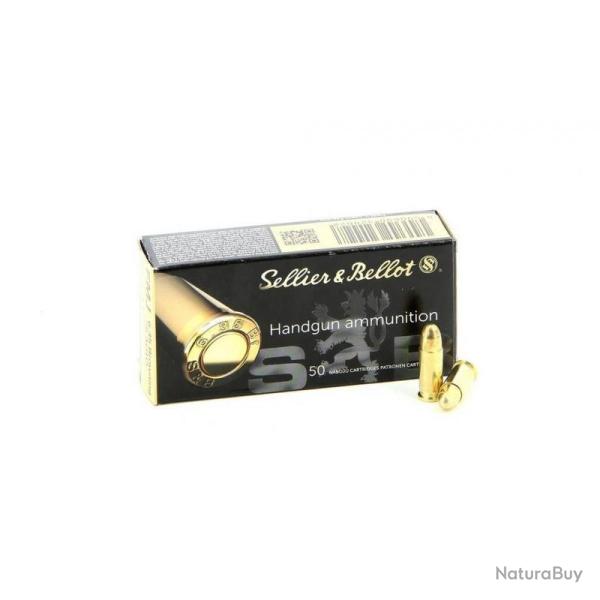 50 Cartouches SELLIER & BELLOT CAL.6.35 BROWNING FMJ