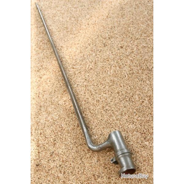 BAIONNETTE MODELE   1855  U S    PREMIER  MODELE CAR  ECOUTEAU  NON DEPLACE