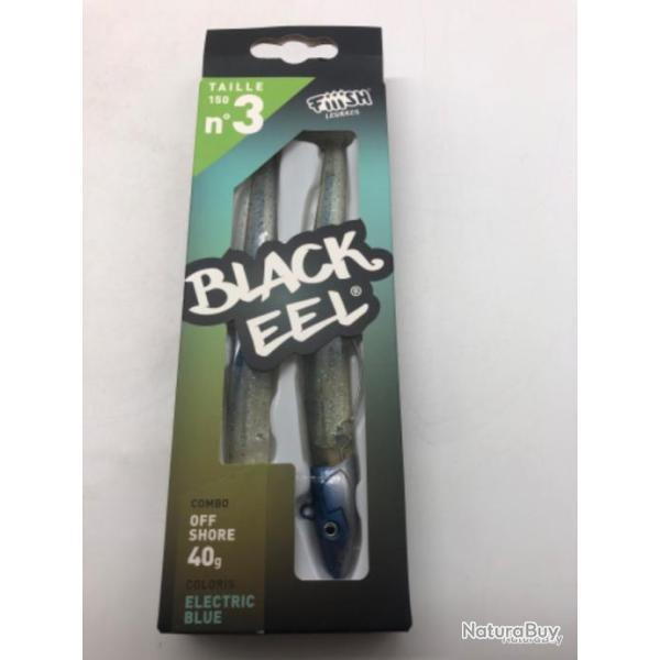 leurres souples combo off shore Fiiish black eel 150 40g