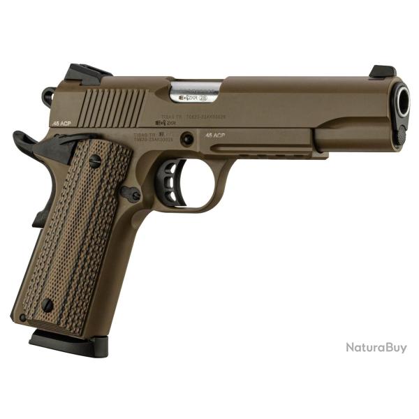 PISTOLET TISAS ZIG PC 1911 FDE - 45 ACP - 8+1 COUPS