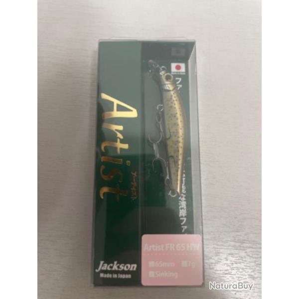 !! LEURRE JACKSON ARTIST FR65HW col FARIO