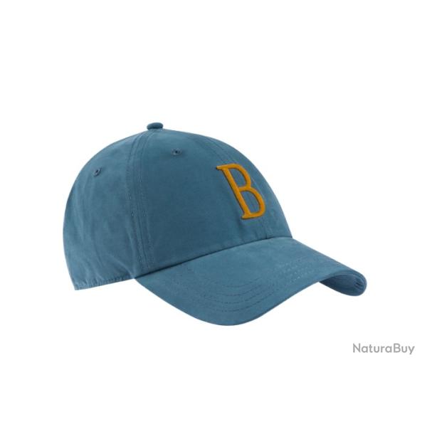CASQUETTE BERETTA BIG B Bleu p�trole/Ocre