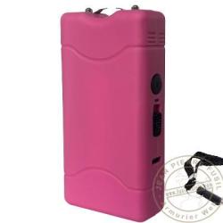 Praga Technology - Shocker &eacute;lectrique KARO 5 000 000 V + led + dragonne de s&eacute;curit&eacute; Rose