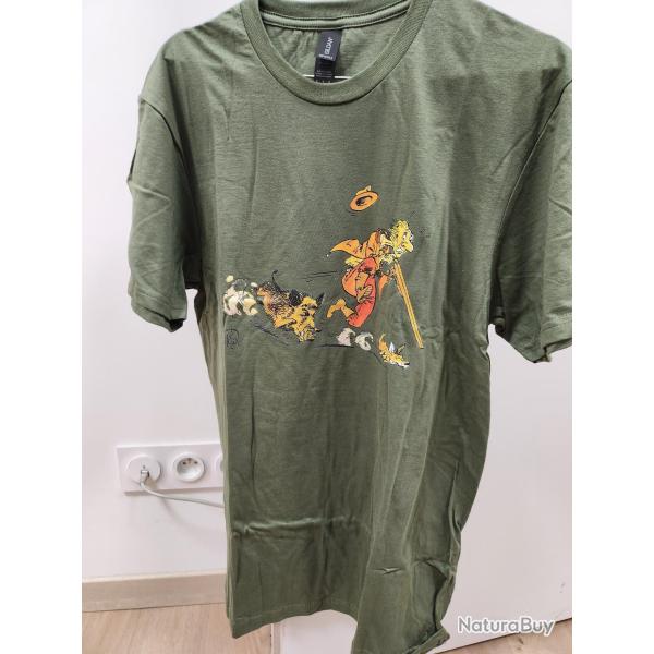 Tee Shirt Humoristique Chasseur En Fuite LOVERGREEN