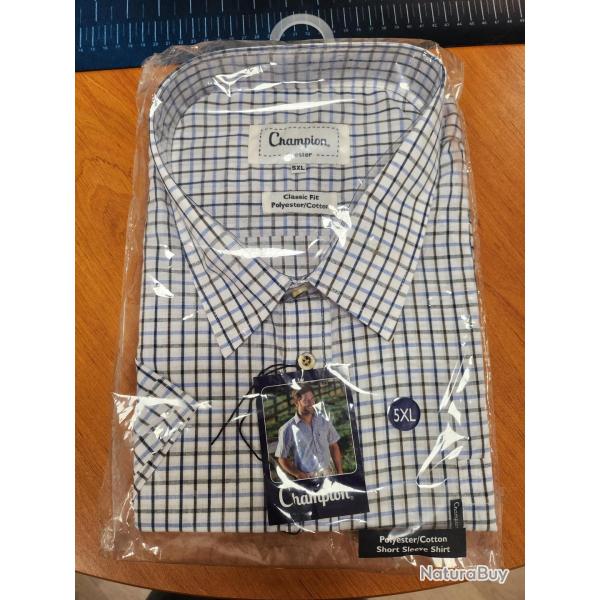 Chemisette Tattersall Bleue LOVERGREEN