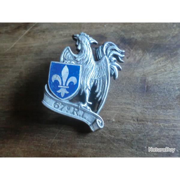 insigne 67eme r�giment d infanterie / drago paris