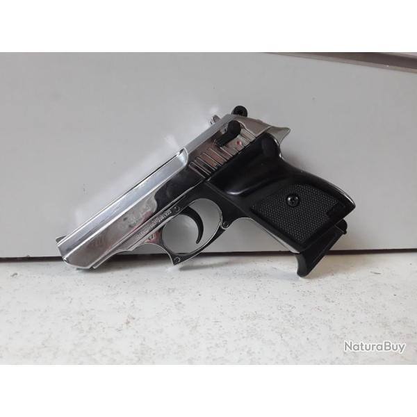 wahoo ! Pistolet d'alarme Ekol LADY PISTOL chrome cal.9mm pak