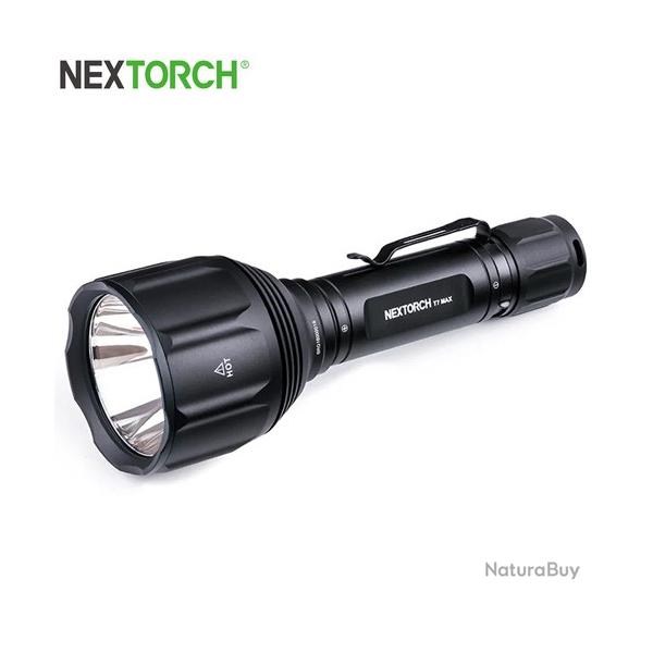 Lampe tactique Nextorch T7 MAX SET - 1200 Lumens rechargeable - Kit chasse - port�e 1100 m�tres