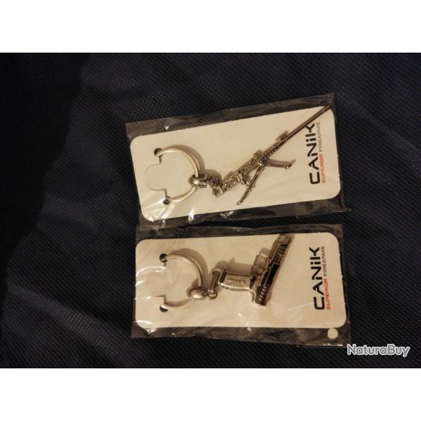 Lot porte cl�s canik