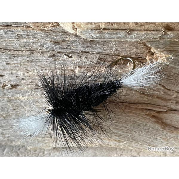 mouche Saumon & Truite de mer Bomber noir hame�on num�ro 2
