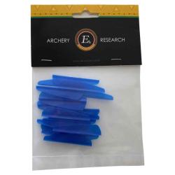 Plumes Bleues pour empennage des fl&egrave;ches Cobra RX Adder