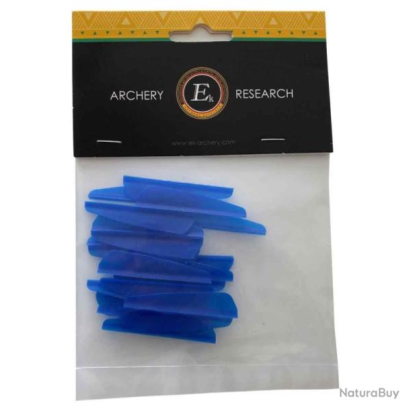 Plumes Bleues pour empennage des fl�ches Cobra RX Adder