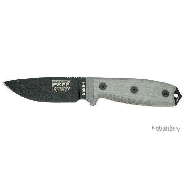 ESEE-3 - Noir - Pommeau modifi�