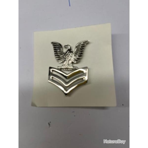 Insigne casquette m�tal First Class, Navy