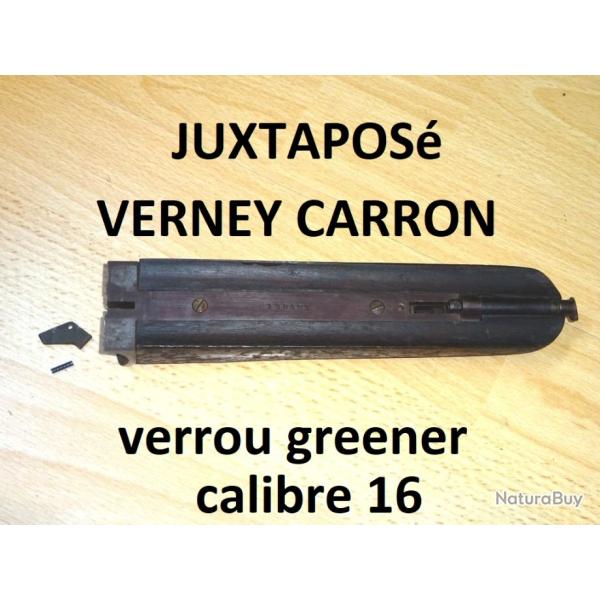 devant complet fusil VERNEY CARRON juxtapos� calibre 16 verrou greener - VENDU PAR JEPERCUTE (RE4)