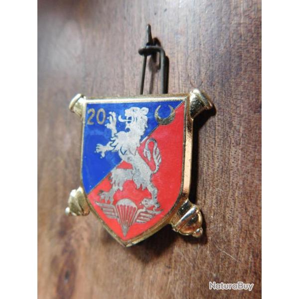 insigne 20eme r�giment artillerie a cheval  / drago paris
