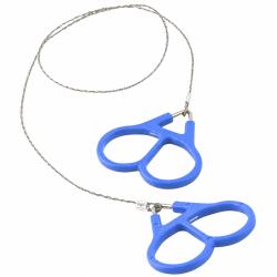 Scie &agrave; fil portable de survie en acier
