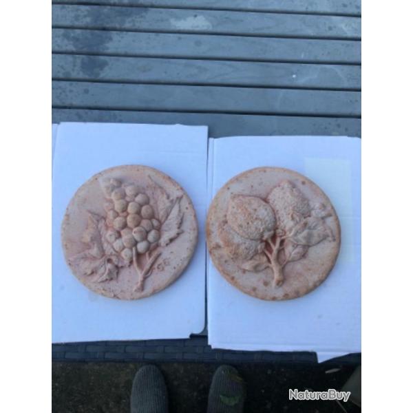 blasons v�ritables terres cuites anciennes