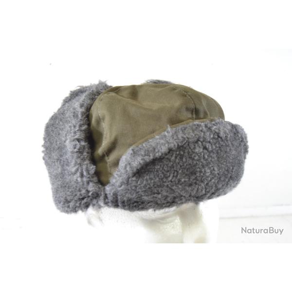 Ancienne Chapka Russe, ann�es 1980. Reconstitution URSS USSR WW2, Guerre Froide. Hiver chapeau