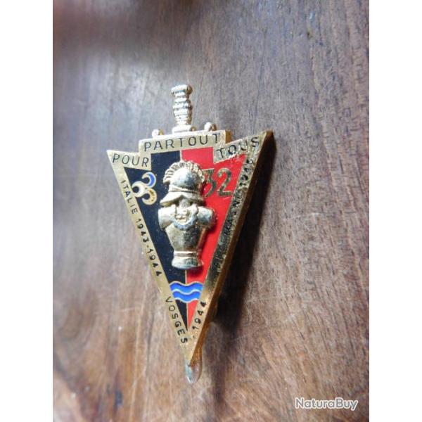 insigne RG 32eme r�giment du g�nie  /  G 2134