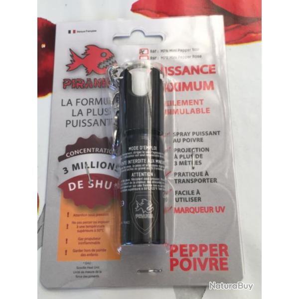 Porte cl�s avec spray de d�fense au poivre