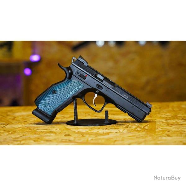 Pistolet CZ Shadow 2 Bleu 9X19 MM
